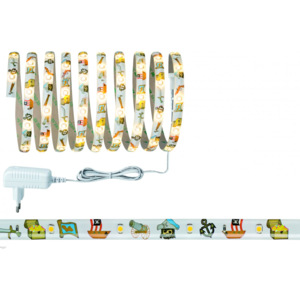 Paulmann Deco stripe, LED pásek s dětským motivem Pirate, 7,2W LED 2700K, délka 300cm