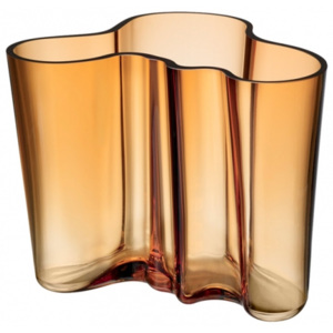 Váza Alvar Aalto 160mm, zlatá desert Iittala