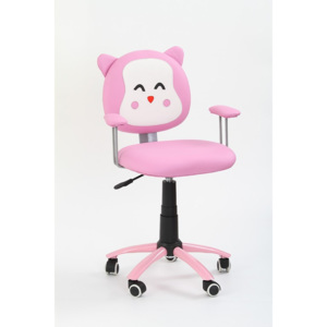 Halmar Dětská židle KITTY, růžová