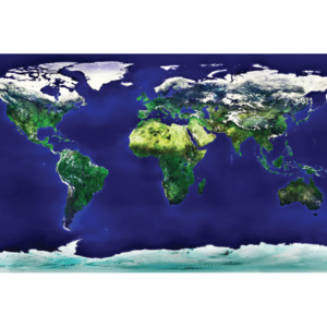 Vliesová fototapeta Dimex Mapa světa XL-149 | 330x220 cm