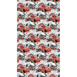 Dekorační fotozávěs Cars FCPL6134, rozměry 140 x 245 cm