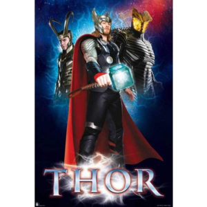 Plakát, Obraz - Marvel - Thor, (61 x 91,5 cm)