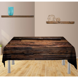 Dřevo (85 x 85 cm) - Dekorační ubrus