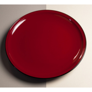 MIJ talíř velký 48 cm červený