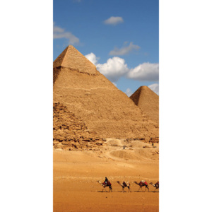 Vliesová fototapeta Dimex Egypt pyramids S-100 | 110x220 cm