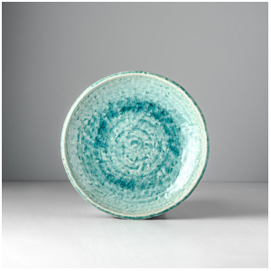 MIJ Mělký talíř Turquoise 20 cm