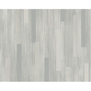 A.S. Création 30642-3 tapety na zeď DIMEX 2017 | 0,53 x 10,05 m | stříbrná, šedá, béžová vliesová tapeta na stěnu 306423