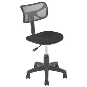 Otočná Židle Tom *cenový Trhák* černá, šedá 41/77-89/48 cm