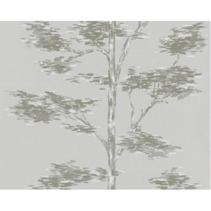 30057-2 tapety na zeď Little Forest | 0,53 x 10,05 m | bílá, šedá