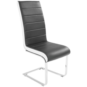 Houpací Židle Alex bílá, černá 43/103/55 cm