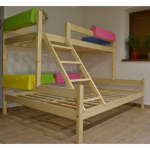 Patrová postel Nelis 120 x 200 cm - česká výroba