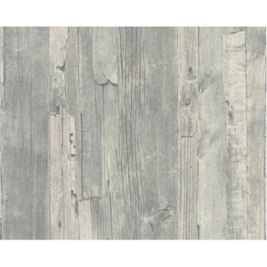 A.S. Création 95405-4 tapety na zeď Best of Wood'n Stone | 0,53 x 10,05 m | šedá vliesová tapeta na stěnu 954054