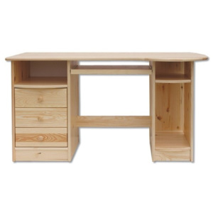 Dřevěný pracovní stůl se zásuvkami typ RB102 KN095