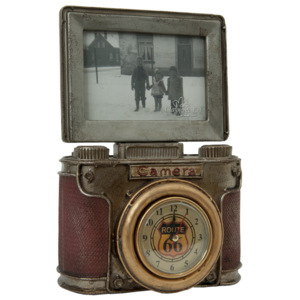 Stolní lampička Clayre & Eef Vintage Camera