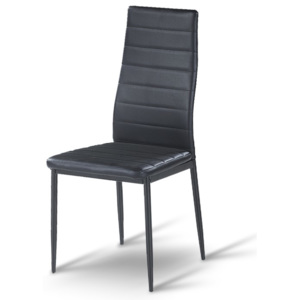 Židle v jednoduchém moderním designu černá COLETA