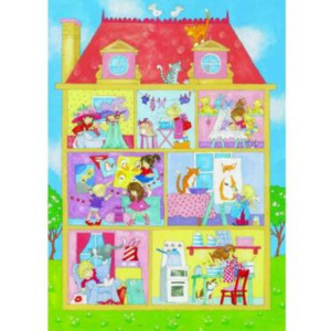 WG-00427 Papírová fototapeta - Domeček pro panenky | 183 x 254 cm