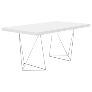 Bílý stůl TemaHome Multi, 160 cm