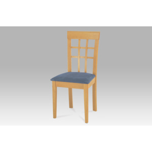 Jídelní židle dřevěná dekor dub S PODSEDÁKEM NA VÝBĚR BE1604 OAK