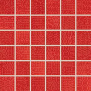 Mozaika Rako Trinity červená 30x30 cm, lesk WDM05093.1