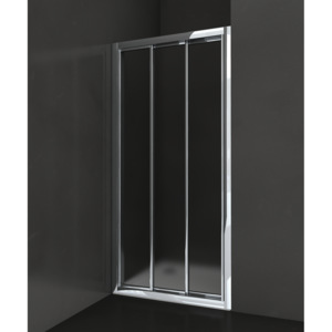 Sprchové dveře Anima Epd posuvné 80 cm, neprůhledné sklo, chrom profil EPD80CRCH