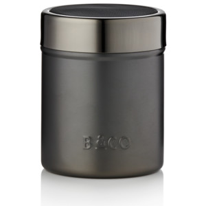 Sypátko na kakao BARISTA&Co Cocoa Shaker Barva: GunMetal/Černá