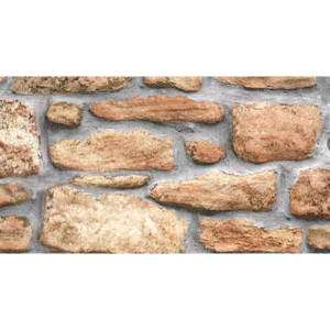 Samolepicí fólie kámen, kamenná zeď, šířka 45 cm, metráž / samolepící tapeta stone wall 10225 Gekkofix