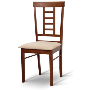 Židle v jednoduchém moderním provedení hnědá OLEG