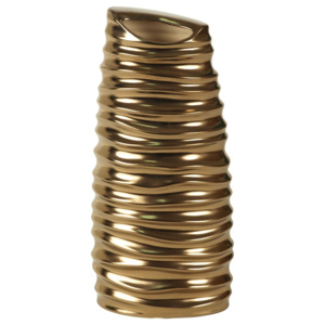 Váza keramická - metalická zlatá ALV11-32-ZLATA