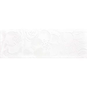 Dekor Rako Unicolor bílá 20x60 cm, mat WITVE001.1