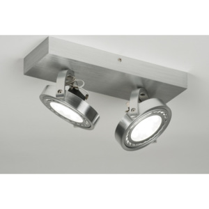 Stropní designové bodové LED svítidlo DK Silver II (Nordtech)