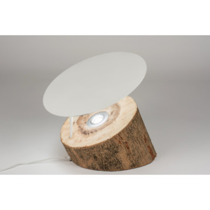 Stolní dřevěná designová LED lampa Naturo Wood (Kohlmann)