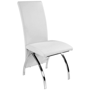 Židle Ana bílá 43/98/57 cm