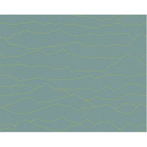 95576-3 tapety na zeď Aisslinger | 0,53 x 10,05 m | modrá, zelená