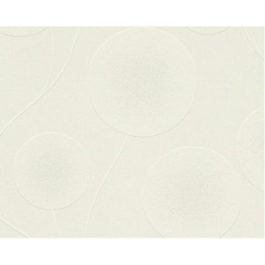 A.S. Création 30547-1 tapety na zeď DIMEX 2017 | 0,53 x 10,05 m | stříbrná, bílá vliesová tapeta na stěnu 305471