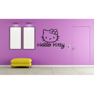 Samolepka na zeď- Hello Kitty 2