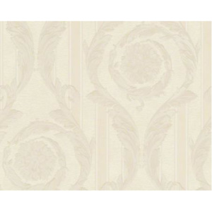 A.S. Création 93568-2 tapety na zeď Versace | 0,70 x 10,05 m | bílá vliesová tapeta na stěnu 935682