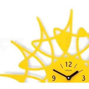 Meridiana 305 žlutá 51cm nástěnné hodiny
