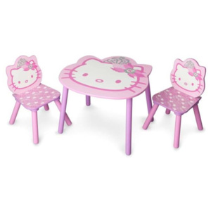 Dětský stůl a židle Hello Kitty