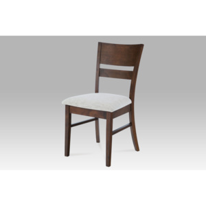 Jídelní židle dřevěná dekor ořech S PODSEDÁKEM NA VÝBĚR AUC-5527 WAL
