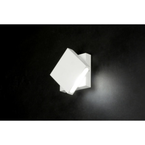 Venkovní nástěnné bílé LED svítidlo Careri White (Nordtech)