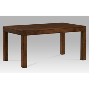 Jídelní stůl dřevěný 160x90 cm dekor ořech AUT-5628 WAL
