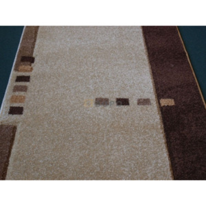 Běhoun Friese 7067-K koberec bytový šíře 1,0 m Béžová