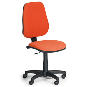 EUROSEAT Kancelářská židle COMFORT PK, bez područek - oranžová