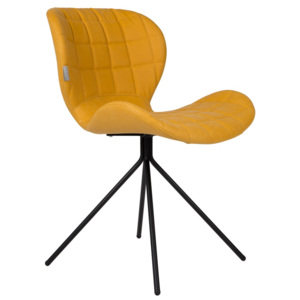 Jídelní, kancelářská židle OMG LL Zuiver (Barva- žlutá)