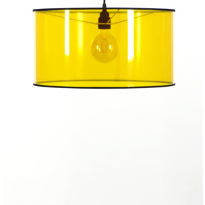 Lampa stropní Clear 45cm žlutá