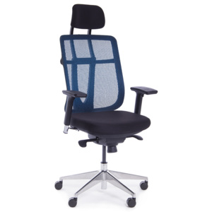 Kancelářská židle Elizabeth modrá