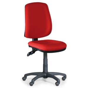 Kancelářská židle ATHEUS bez područek, červená