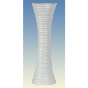 Autronic Váza keramická - bílá matná