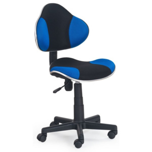 Halmar Dětská židle FLASH, černo-modrá