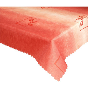 Forbyt, Ubrus s nešpinivou úpravou, Duha červená 120 x 120 cm